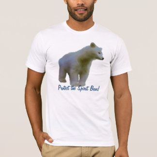 Camiseta KERMODE BEAR Animal Art Wildlife Supporter Tee