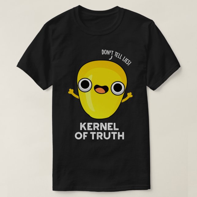 Camiseta Kernel do TCute Corn Pun (Frente do Design)