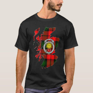 Camiseta Kerr Clan Scottish Crest e Tartan