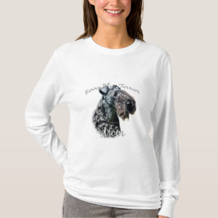 Camiseta Kerry Blue Terrier Mãe 2