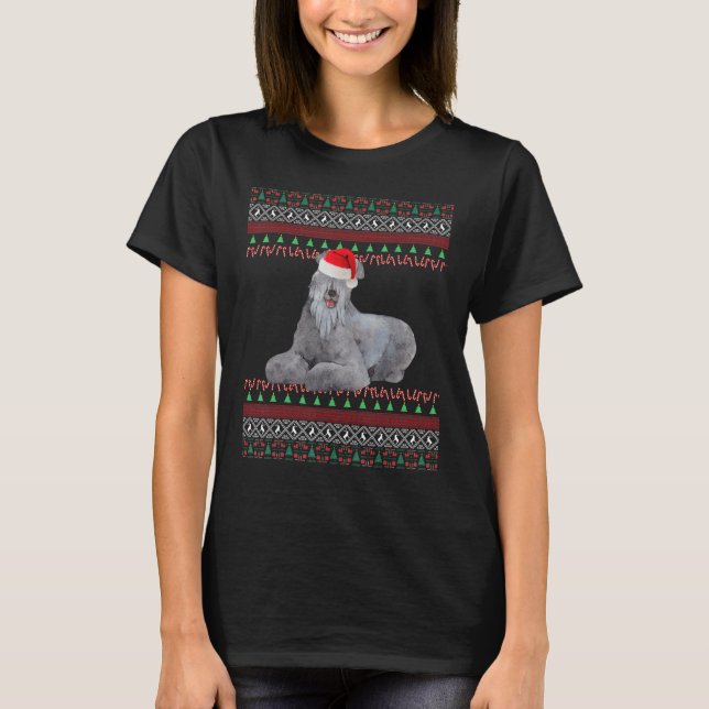 Camiseta Kerry Blue Terrier Natal (Frente)