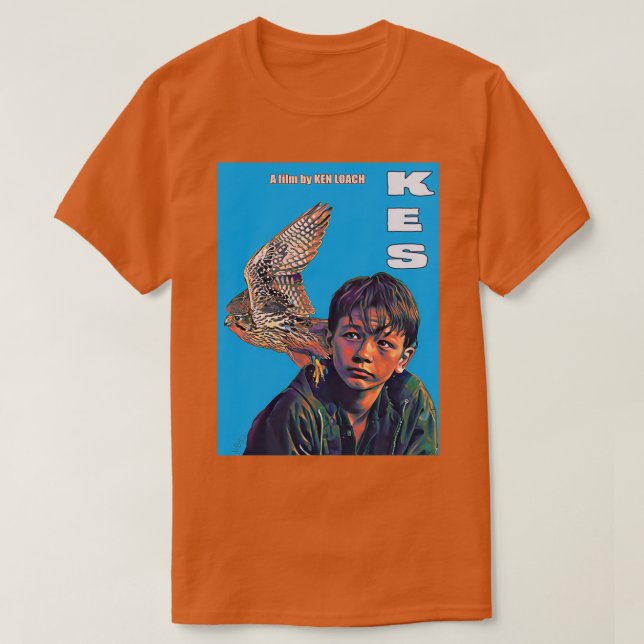 Camiseta Kes (Frente do Design)