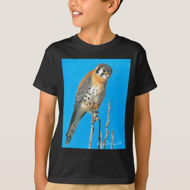 Camiseta Kestrel americano (Frente)