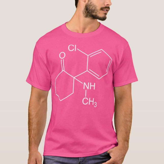 Camiseta Ketamina Keta Molecule (Frente)