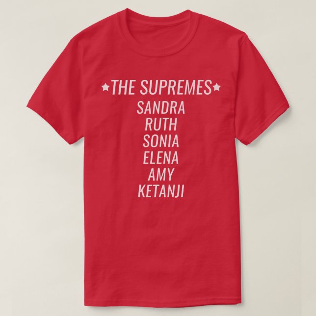 Camiseta Ketanji Brown Jackson 1st Black Woman Supreme Cour (Frente do Design)