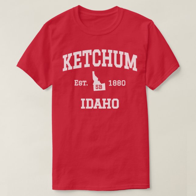 Camiseta Ketchum Idaho TShirt (Frente do Design)
