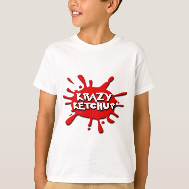 Camiseta ketchup do TM Krazy (Frente)