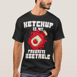 Camiseta Ketchup é Meu Legume Favorito