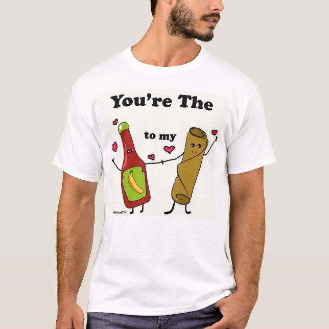 Camiseta Ketchup & Lumpia da banana (Frente)