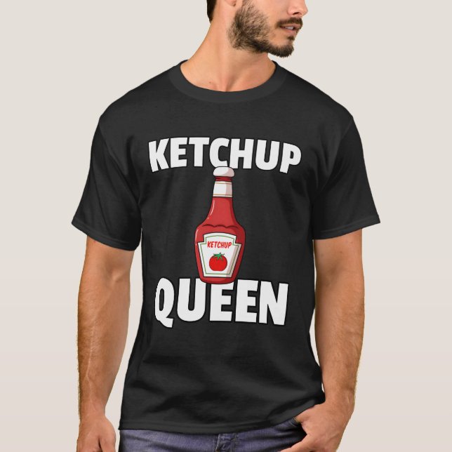 Camiseta Ketchup Queen Tomato Sauce (Frente)