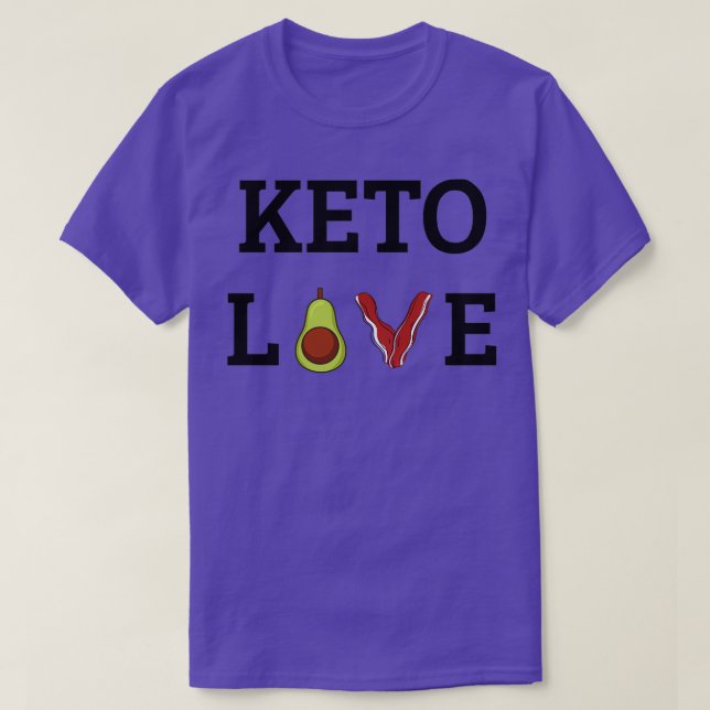 Camiseta Keto Amor (Frente do Design)