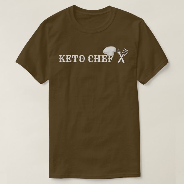 Camiseta Keto Chef (Frente do Design)