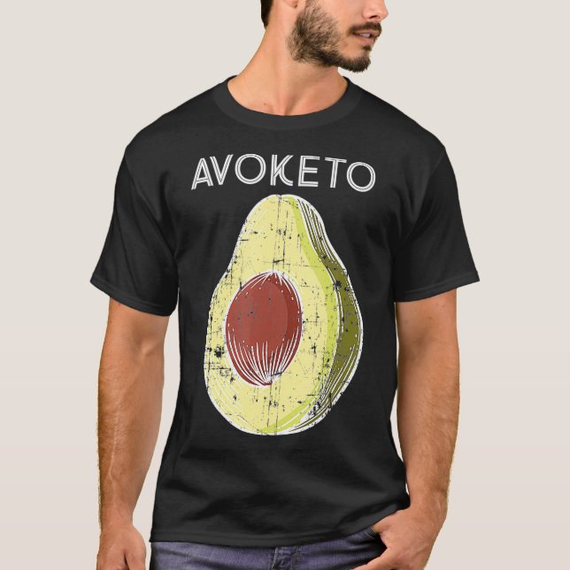 Camiseta Keto Diet Avoketo Avocado Gift (Frente)