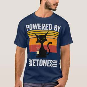 Camiseta Keto Diet Humor Acionado por Ketones Café Engraç