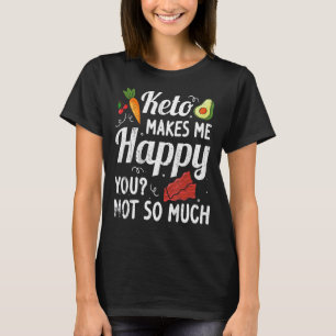 Camiseta Keto Diet Men Ketogênico Baixo Carbe Health Women