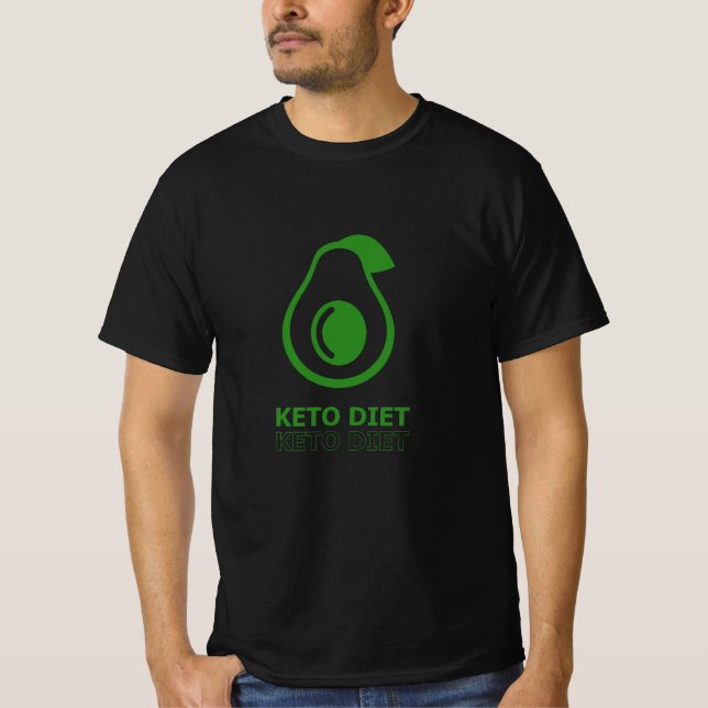 Camiseta keto - dieta T-Shirt (Frente)