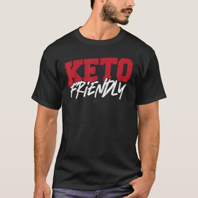 Camiseta Keto Friendly Keto Diet Ketones (Frente)