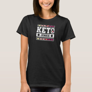 Camiseta Keto Junkie Low Carb Diet