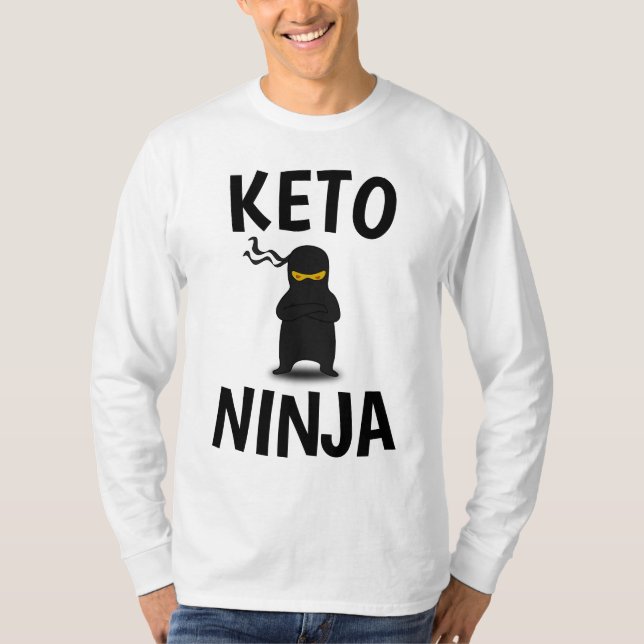 Camiseta KETO NINJA T-shirts (Frente)