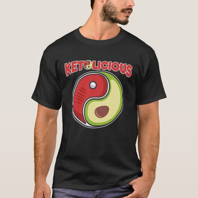 Camiseta Ketolicious Keto Diet Ketogenic Diet  for Ketosis (Frente)