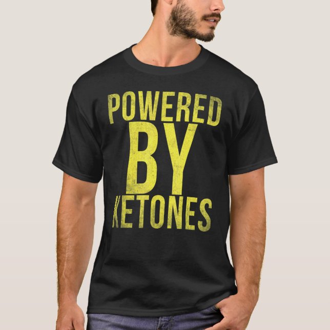 Camiseta Ketose Ketones Keto Estilo de Vida (Frente)