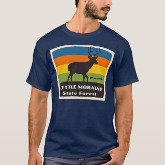 Camiseta Kettle Moraine State Forest Wisconsin Roaming Deer