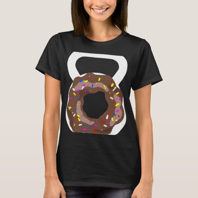 Camiseta Kettlebell Doughnut  Doughnut Kettebell Workout (Frente)