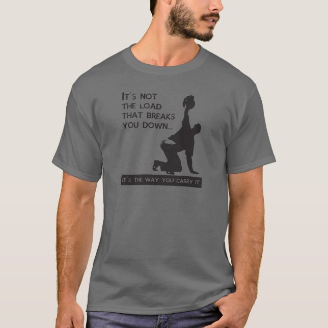 CAMISETA KETTLEBELL GETUP - CITAÇÕES INSPIRADORES (Frente)