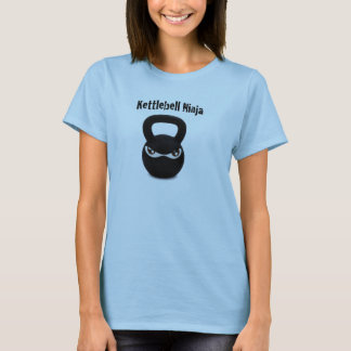 Camiseta Kettlebell Ninja - senhora
