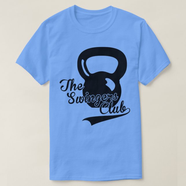 Camiseta Kettlebell Swingers Club 1 (Frente do Design)