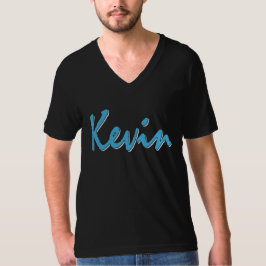 Camiseta Kevin (azul a preto)