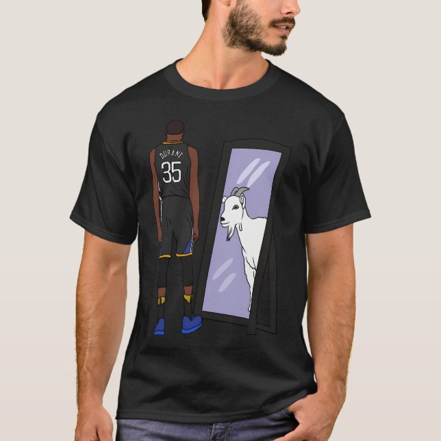 Camiseta Kevin Durant Espelho Bode (Golden State) (Frente)