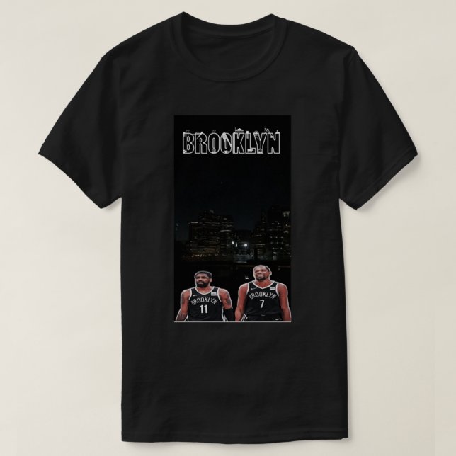 Camiseta Kevin Durant Kyrie Irving Brooklyn Nets (Frente do Design)