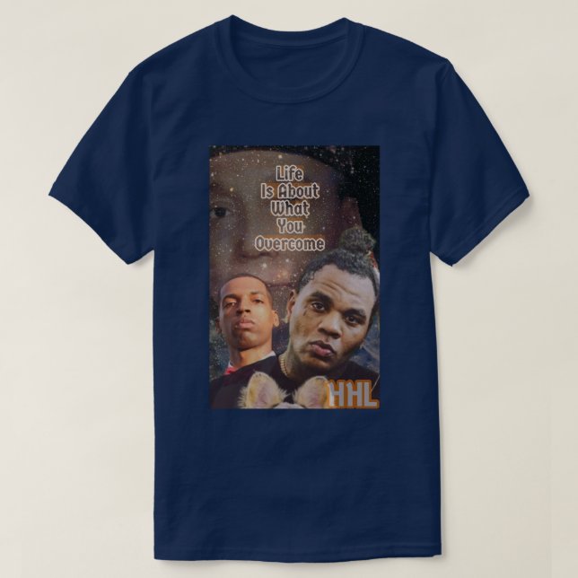 Camiseta Kevin Gates Rizza Islam Hip Hop Legends (Frente do Design)