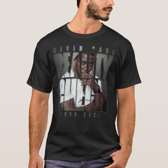 Camiseta Kevin Hart 2022 Reality Check Tour Classic T-Shirt (Frente)