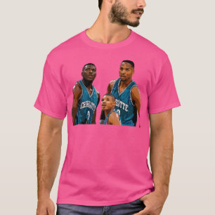 Camiseta Kevin Johnson Muggsy Bogues Alonzo Mourning