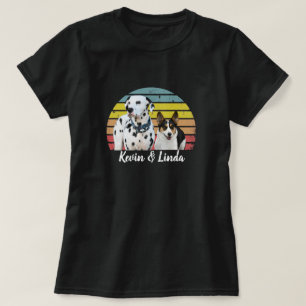 Camiseta Kevin & Linda cachorrinho Retro Sun T-Shirt