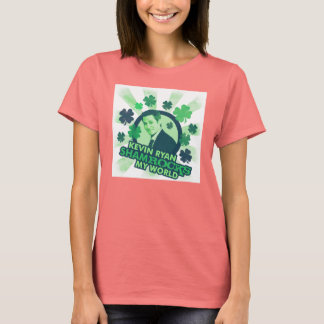Camiseta Kevin Ryan do Castelo "Shamrocks My World" Tshirt