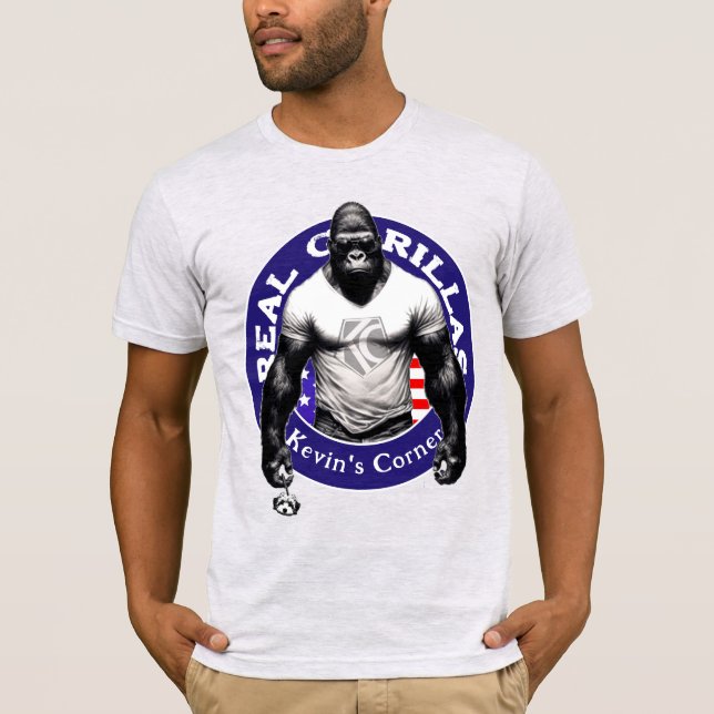 Camiseta Kevins Corner REAL GORILLAS (Frente)