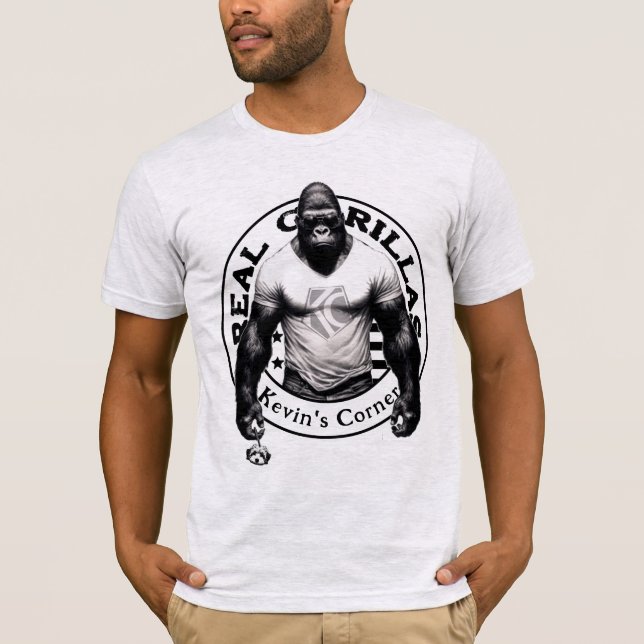 Camiseta Kevins Corner REAL GORILLAS (Frente)