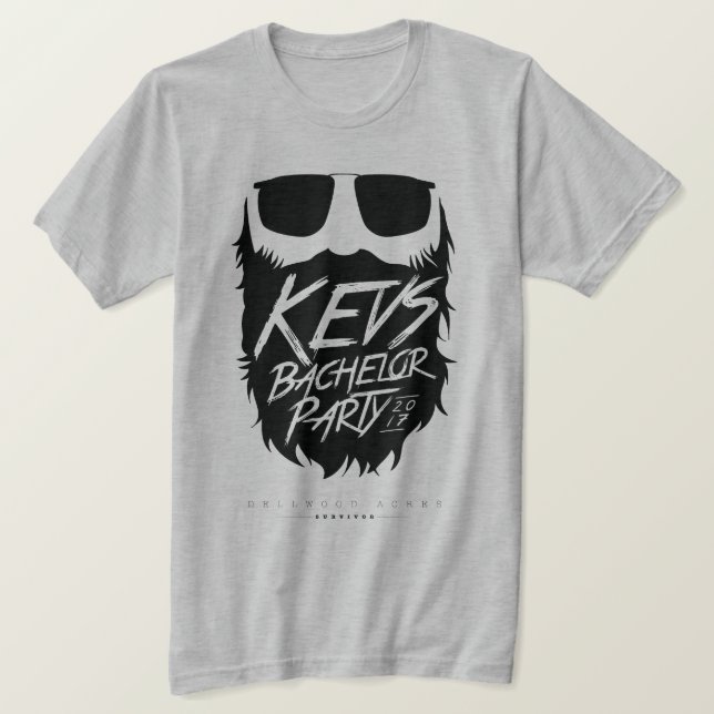 Camiseta Kevs Bachelor Party - Ghost (Frente do Design)