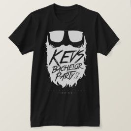 Camiseta Kevs Bachelor Party Wildman-White