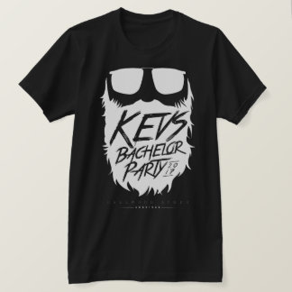 Camiseta Kevs Bachelor Party Wildman-White