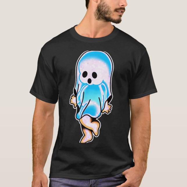 Camiseta Kewpie baby fantasma boo  (Frente)