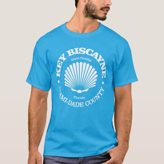 Camiseta Key Biscayne (concha) (Frente)