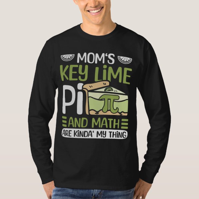 Camiseta Key Lime Pie And Lemon Pie Dessert (Frente)