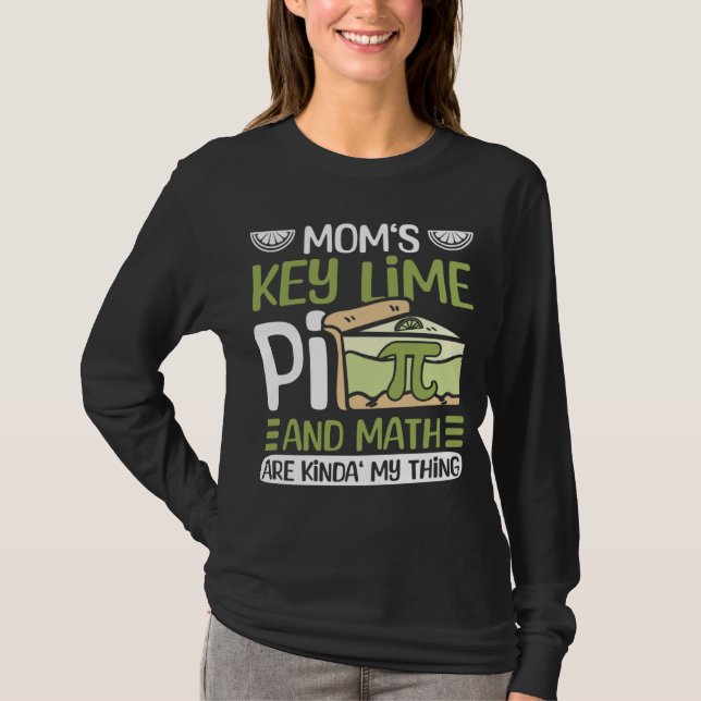 Camiseta Key Lime Pie And Lemon Pie Dessert (Frente)