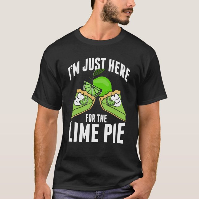 Camiseta Key Lime Pie For Key Lime Pie Baker Lime Pie Recip (Frente)