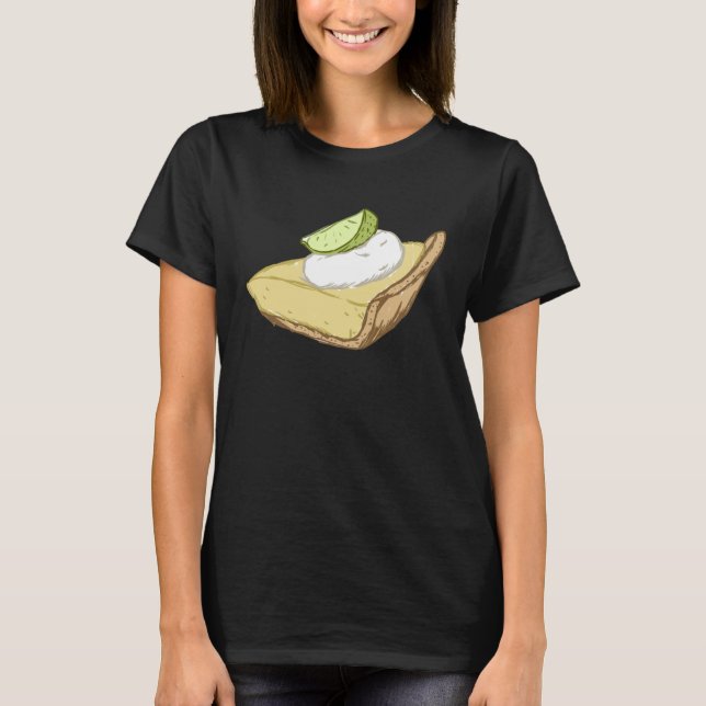 Camiseta Key Lime Pie West Florida Bakery Recipe (Frente)