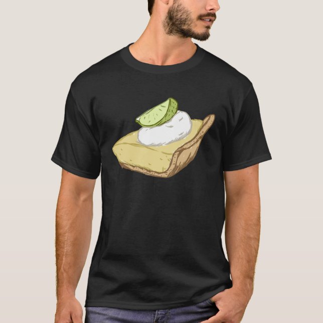 Camiseta Key Lime Pie West Florida Bakery Recipe (Frente)